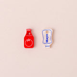 Ketchup Mayo Ohrring Set - acutecolor