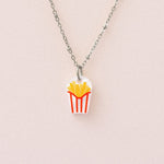 Kette mit Pommes Anhänger - acutecolor