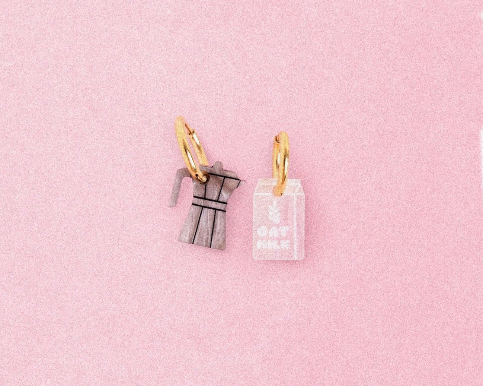 Oatmilk Latte Ohrring Set x Zucker&Jagdwurst - acutecolor