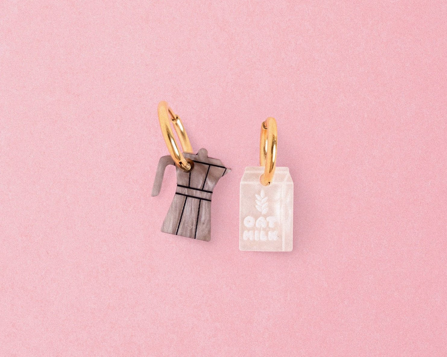 Oatmilk Latte Ohrring Set x Zucker&Jagdwurst - acutecolor
