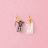Oatmilk Latte Ohrring Set x Zucker&Jagdwurst - acutecolor
