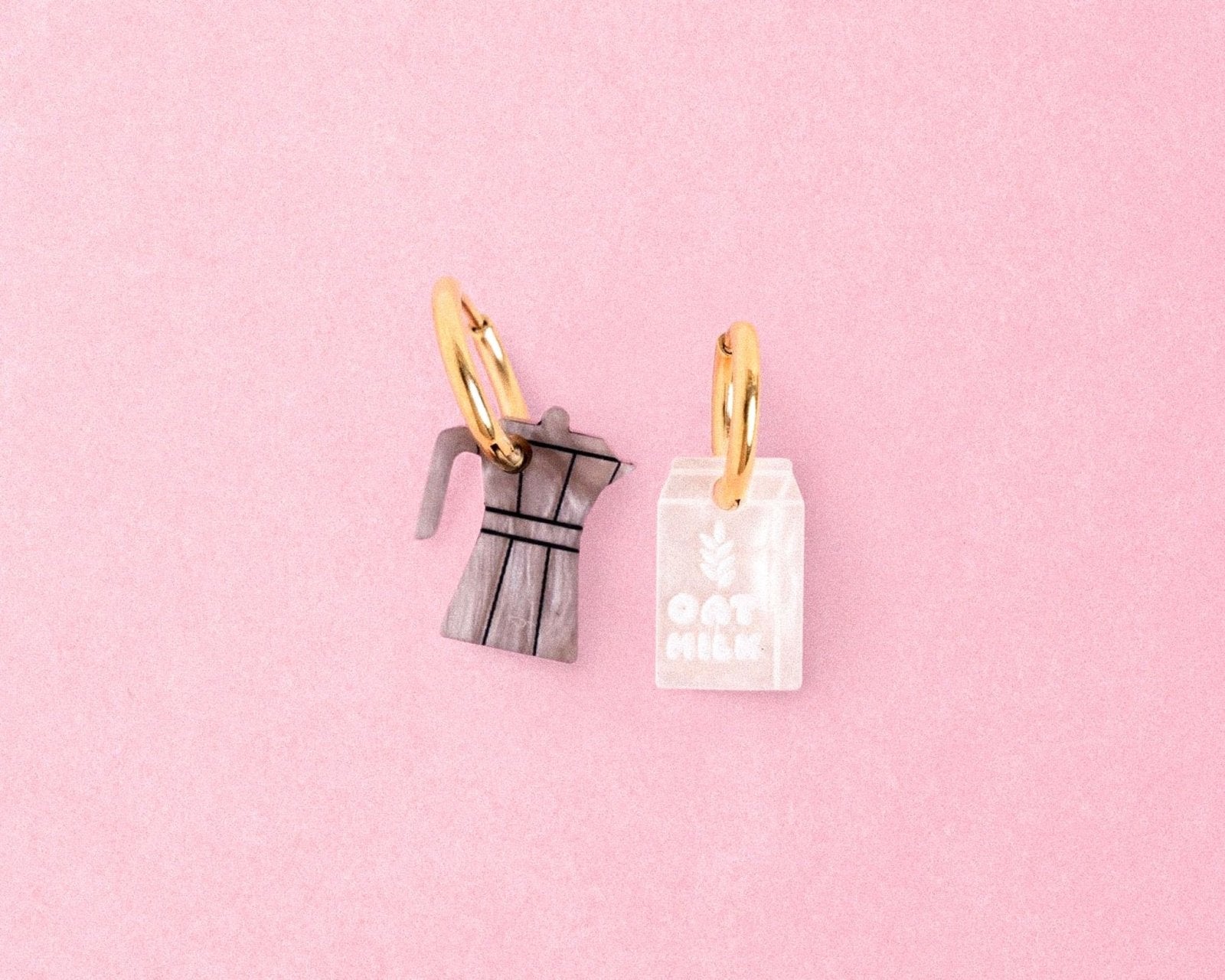 Oatmilk Latte Ohrring Set x Zucker&Jagdwurst - acutecolor