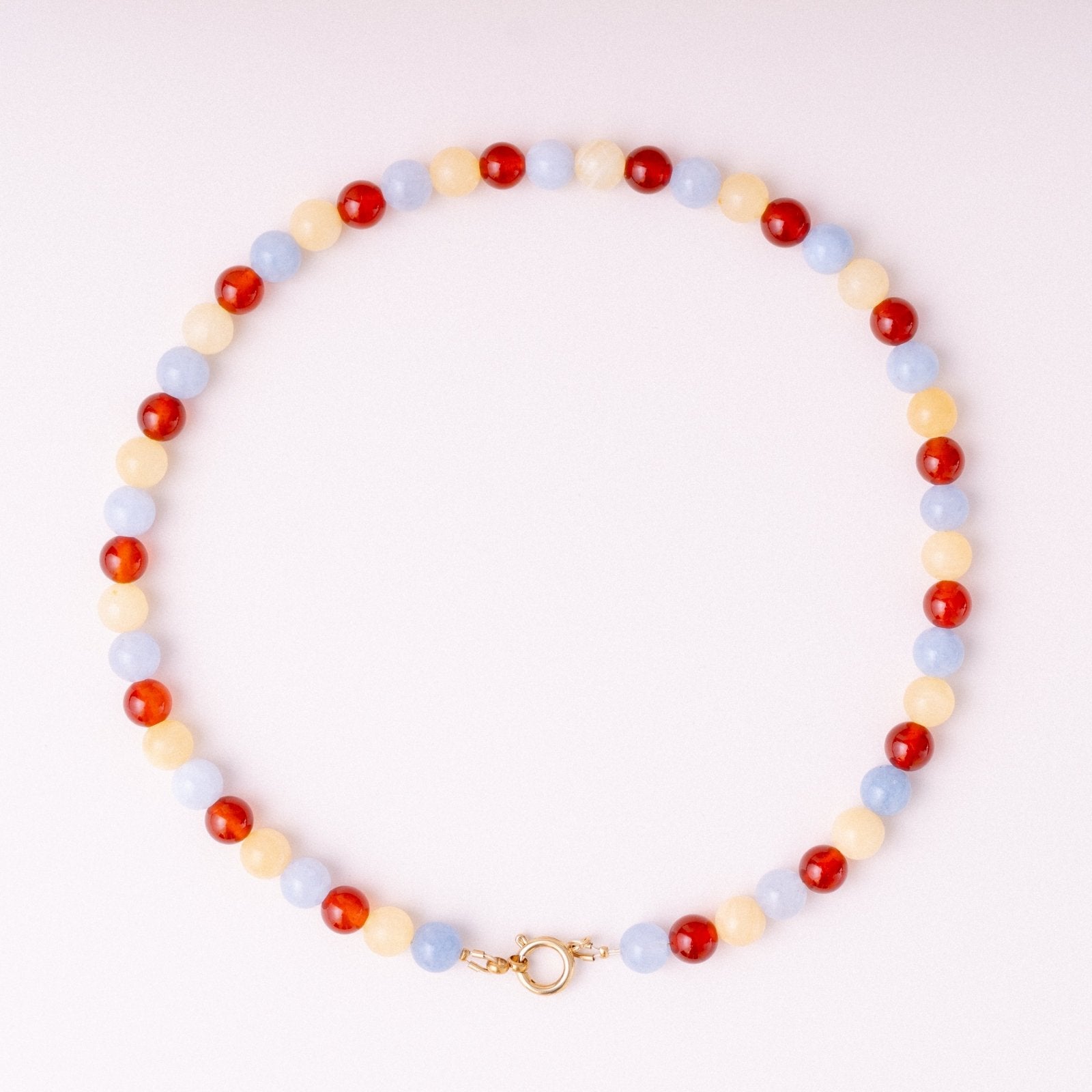 Perlenkette mit Charm Verschluss - Bonbon - acutecolor