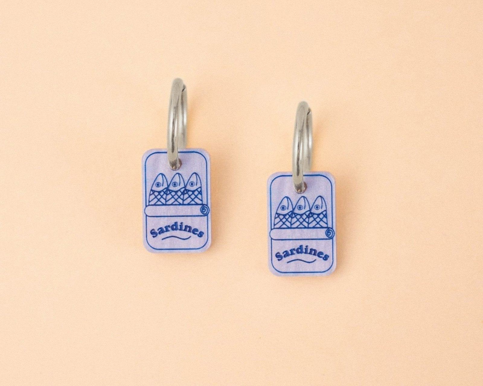 Sardinen Dosen Ohrring Set - acutecolor