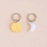 Sonne Mond Ohrring Set - acutecolor