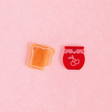 Toast und Marmelade Ohrring Set x Zucker&Jagdwurst - acutecolor