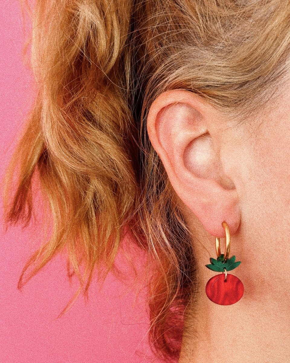 Tomaten Ohrringe Set - acutecolor