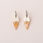 Vanille Soft Eis Ohrring Set - acutecolor
