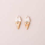 Vanille Soft Eis Ohrring Set - acutecolor