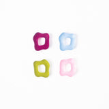 Wavy Shape Ohrring Set in Ice - acutecolor
