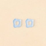 Wavy Shape Ohrring Set in Ice - acutecolor
