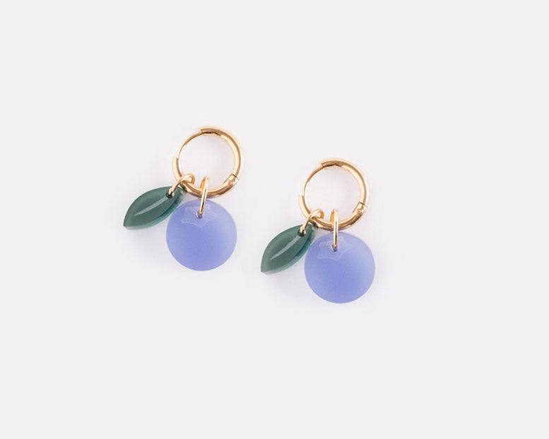 Fruit Collection x Blueberries Earrings Set
