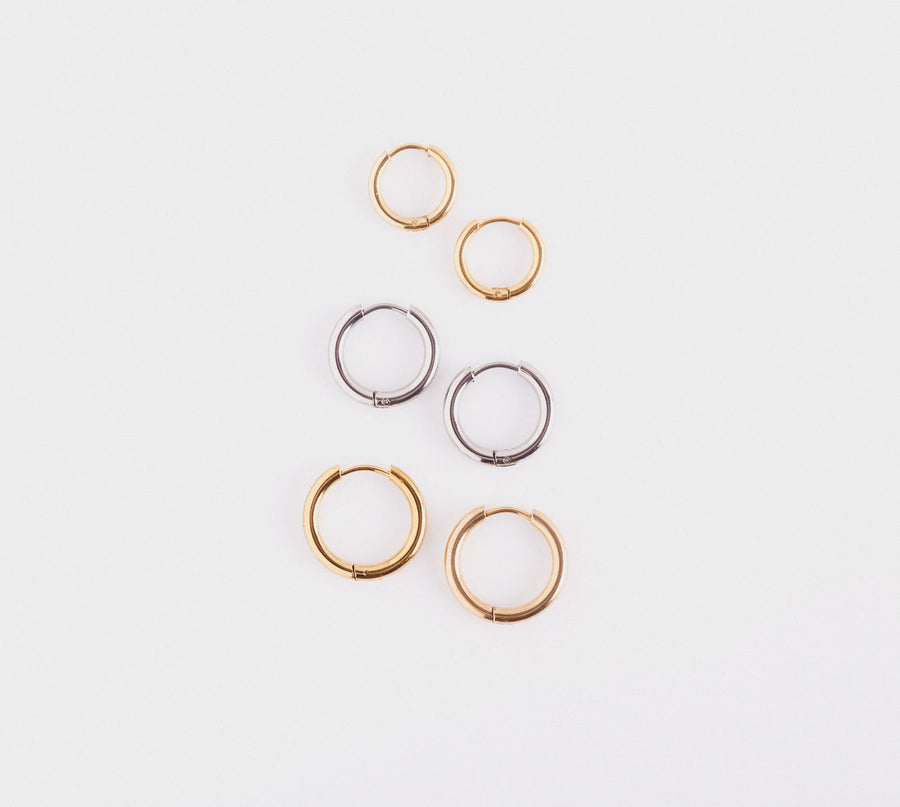 Birthflower Januar x Nelken Ohrring Set