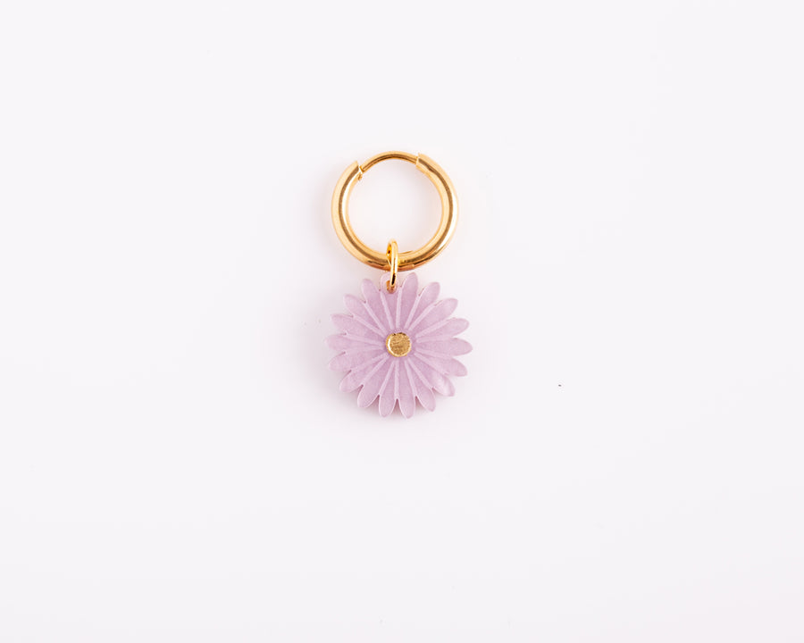 Geburtsblume September - Einzelner Aster Anhänger