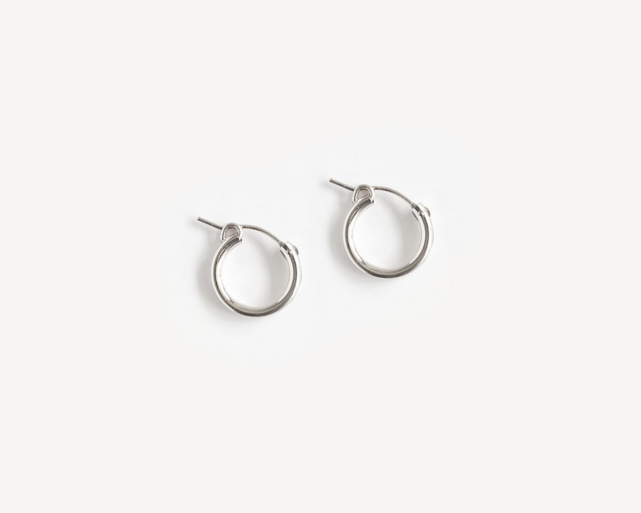 Luxe Hoops aus 925 Recycling Silber