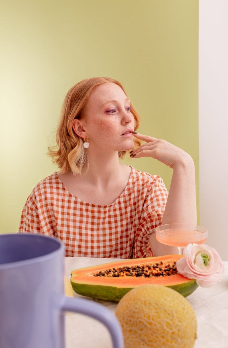 acutecolor Birthflower April x Gänseblümchen Ohrring Set