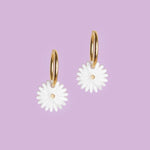 acutecolor Birthflower April x Gänseblümchen Ohrring Set