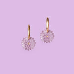 acutecolor Birthflower November x Chrysanthemen Ohrring Set