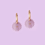 acutecolor Birthflower September x Astern Ohrring Set