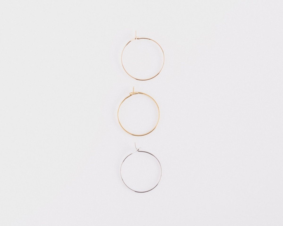 acutecolor Edelstahl Creolen Paar