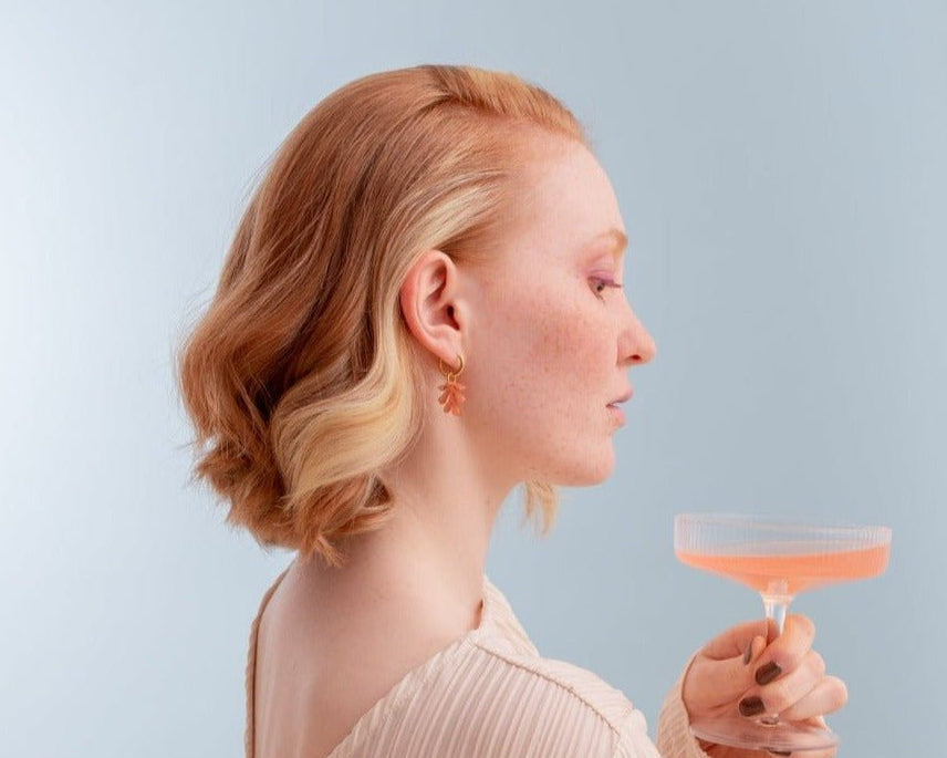 acutecolor Einzelner Peachy Korallen Anhänger