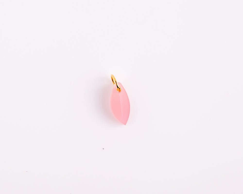 acutecolor Einzelner Rosa Blatt Anhänger