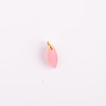 acutecolor Einzelner Rosa Blatt Anhänger