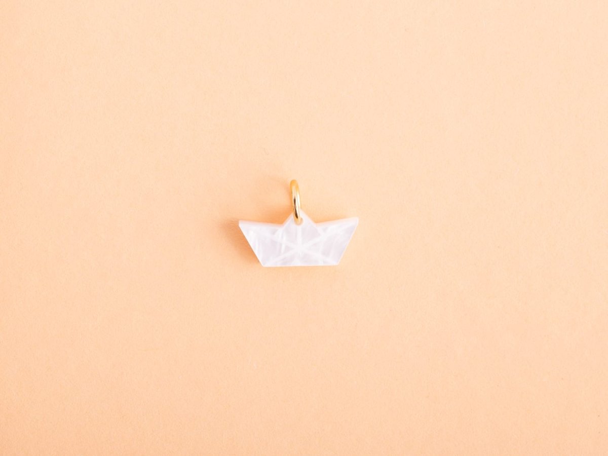 acutecolor Einzelner Schiffchen Anhänger x Hamburg Kollektion