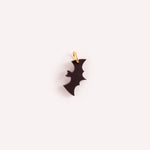 acutecolor Einzelner schwarzer Fledermaus Anhänger