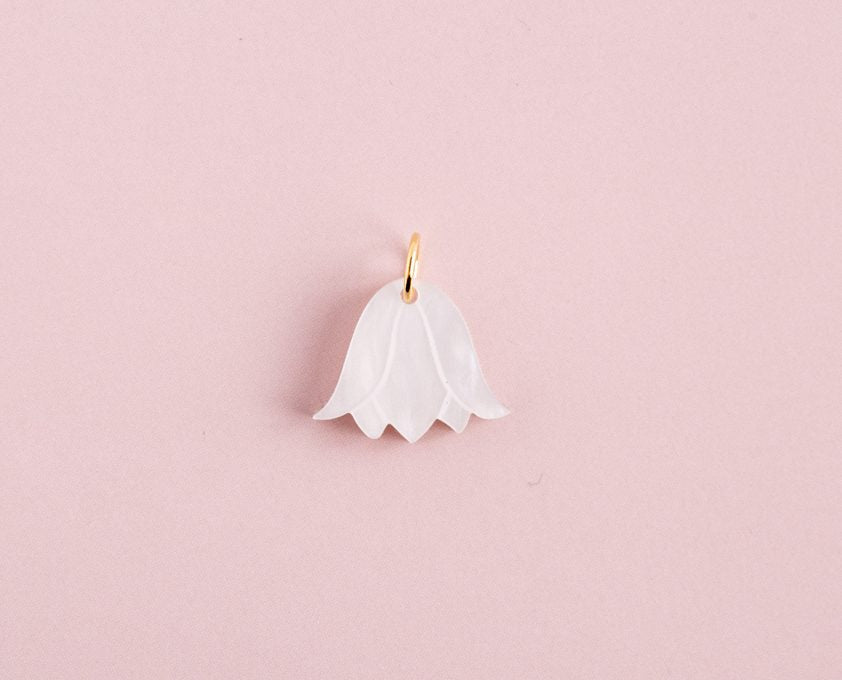 acutecolor Geburtsblume Mai - Einzelner Maiglöckchen Anhänger