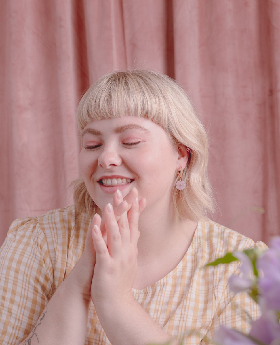 acutecolor Geburtsblume September - Einzelner Aster Anhänger