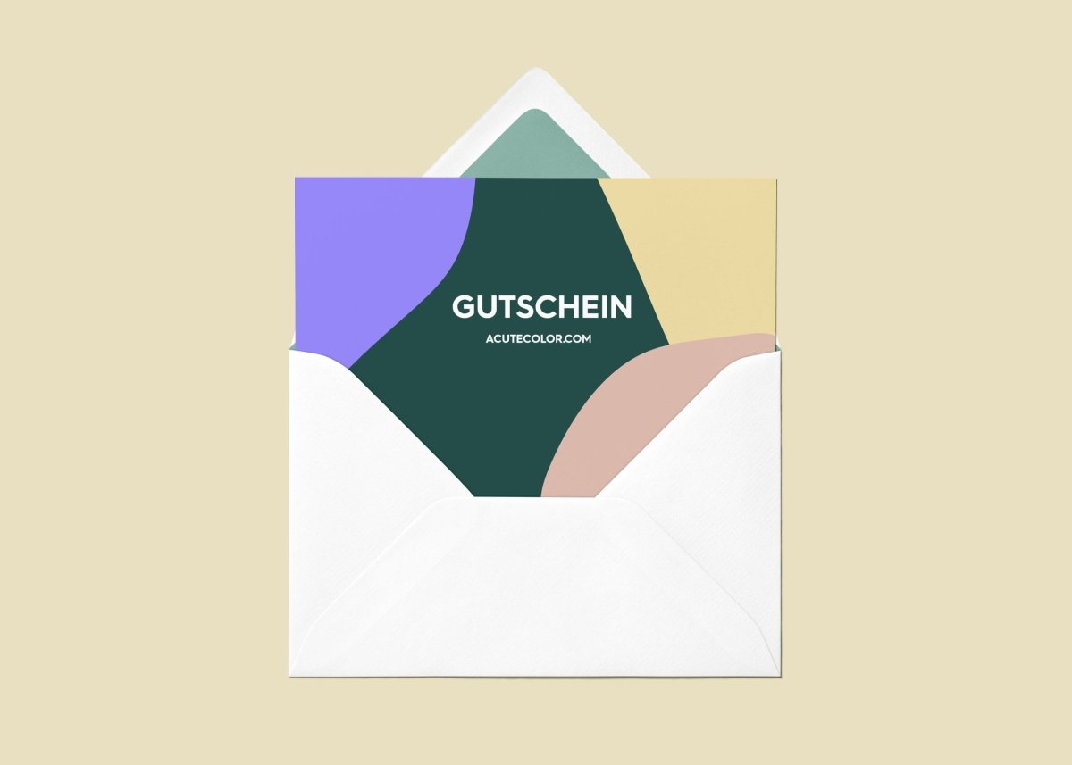acutecolor Geschenkgutschein - Digitaler Gutschein