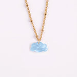 acutecolor Kette mit blauem Wolken Anhänger