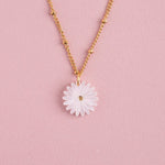acutecolor Kette mit Geburtsblume April - Gänseblümchen