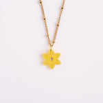 acutecolor Kette mit Geburtsblume März - Osterglocke