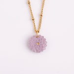acutecolor Kette mit Geburtsblume November - Chrysantheme