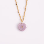 acutecolor Kette mit Geburtsblume September - Aster