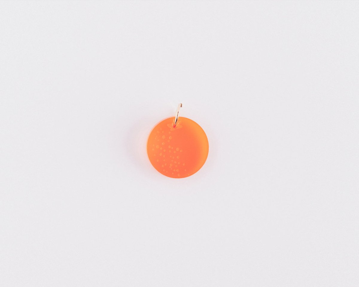 acutecolor Mix and Match Einzelner Orangen Anhänger