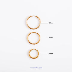 acutecolor Mix and Match Hoop Paar