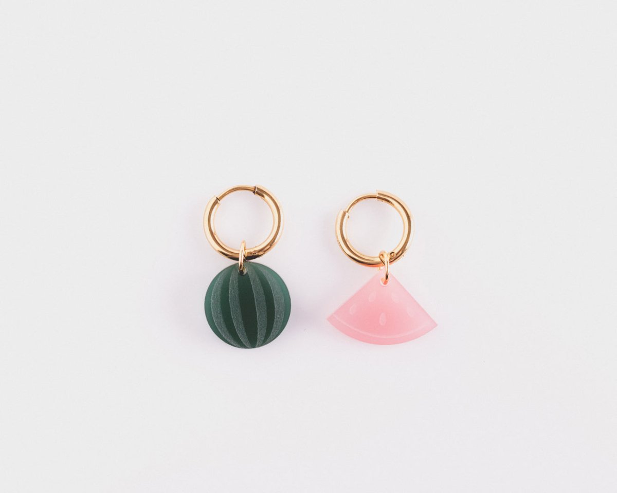 acutecolor Mix + Match Einzelner Melonen Stück Anhänger